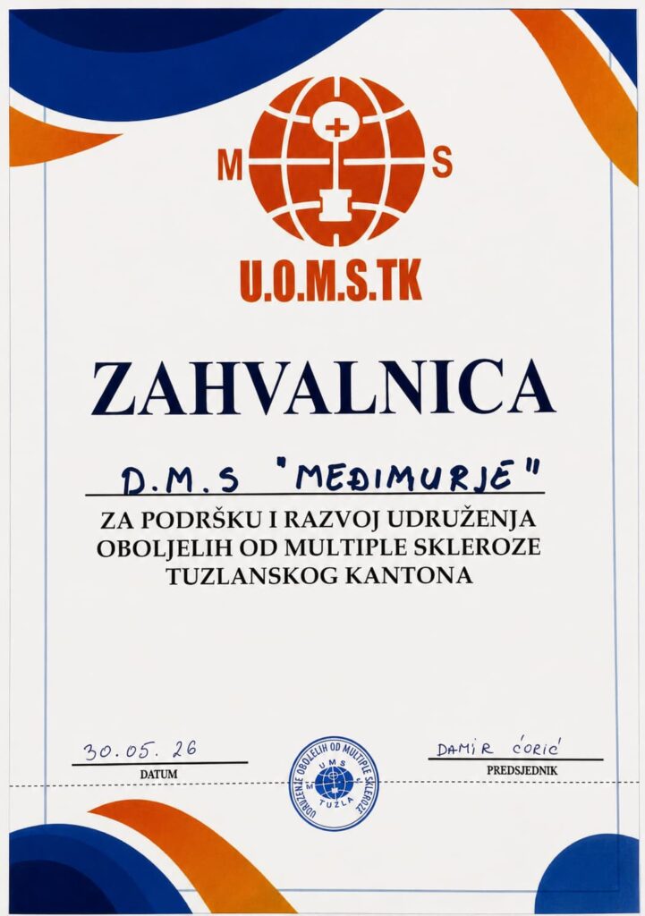 Obilježavanje Svjetskog dana multiple skleroze u Tuzli